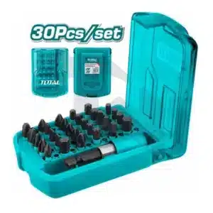 طقم سنون مفك - لقمه مغناطيس - تصادمي - 30 قطعة - TACSD18306