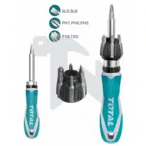 طقم مفك سيستيم - 8 قطع بسنون - TACSD30086