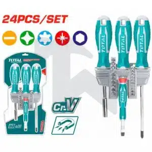 طقم مفك - متعدد - 24 قطعة - TACSD302462