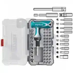 طقم مفك - يد سيستيم - حرف تي - 47 قطعة - TACSD30476