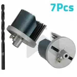 طقم بنطة كوباية منشارية - 26/32/38/45/50/56/63 مم - 7 قطع - TACSH3071