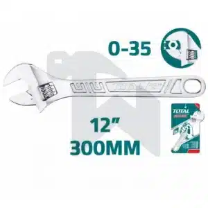 مفتاح فرنساوي - يد معدن - 12 بوصة - THT1010123