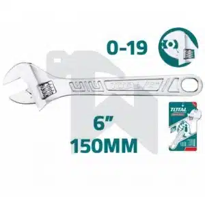 مفتاح فرنساوي - يد معدن - 6 بوصة - THT101063