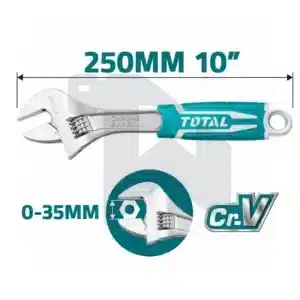 مفتاح فرنساوي – يد كاوتش – 10 بوصة – THT101106