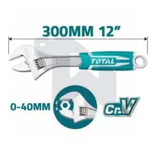 مفتاح فرنساوي – يد كاوتش – 12 بوصة – THT101126