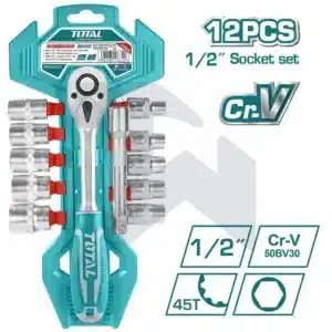 طقم يد سيستيم - فك وربط - ½ بوصة - 12 قطعة - THT141121