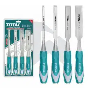 طقم ازميل 4 قطع - 6-12-19-25 مم - خدمة شاقة - THT41K0401