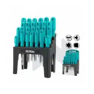 طقم مفك - 26 قطعة - يد بلاستيك - ستاند - THTDC252601