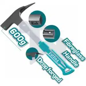 مطرقة مخلب - 600 جم - يد فايبر - THTRH6006