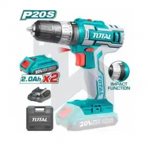 شنيور دقاق - 2 بطارية - 20 فولت - 45 نيوتن - شنطة بلاستيك - TIDLI200215