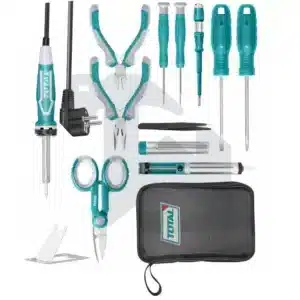 شنطة عدة الكترونية - 13 قطعة - شنطة قماش - TKTTSK0132