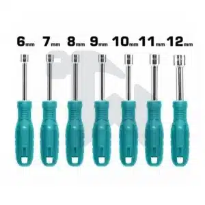 طقم مفك بيبة - 7 قطع - يد بلاستيك - TNSS0701