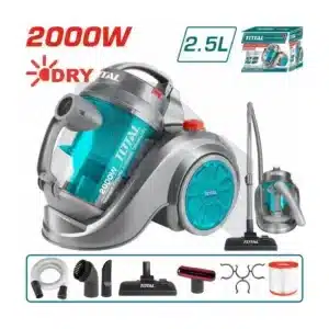 مكنسة كهربائية - 2000 واط - 2.5 لتر - اكسسوار - TVC20258