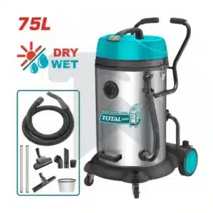 مكنسة كهربائية - 2400 واط - 75 لتر - 2 موتور - اكسسوار - TVC24751