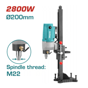 كور تخريم خرسانة - 2800 واط - 200 مم - 8 بوصة - TDDM28001