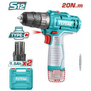 شنيور - 2 بطارية - 12 فولت - 20 نيوتن - 10 مم - Type C - TDLI12202