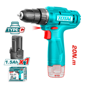 شنيور 1 بطارية - 12 فولت - 20 نيوتن - 10 مم - Type C - TDLI12428