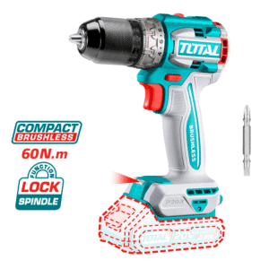 شنيور فك وربط وتخريم - بدون بطارية - 13 مم - 60 نيوتن - براشلس - TDLI206021